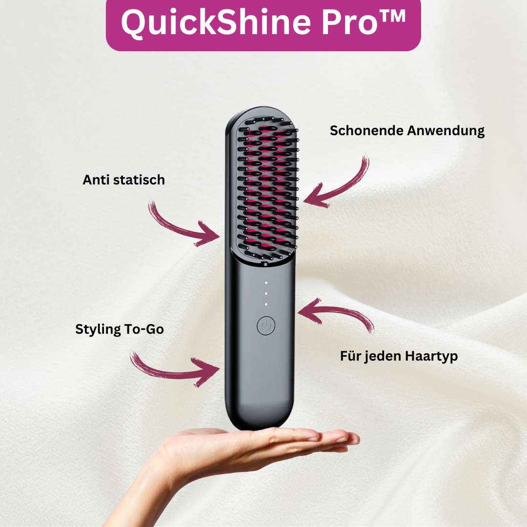 Quick Shine Pro® – Dein 3-In-1 Styler Für Perfektes Haar