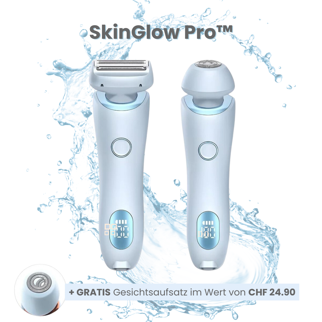 Skin Glow Pro™ – Sanfter Damenrasierer für seidig glatte Haut