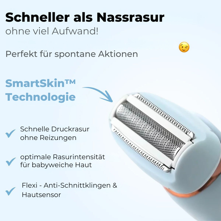 Skin Glow Pro™ – Sanfter Damenrasierer für seidig glatte Haut