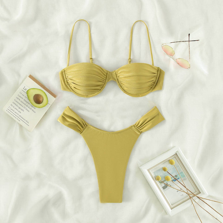 Isla-Kini: Eleganter Balconette-Bikini Für Stilvolle Strandtage