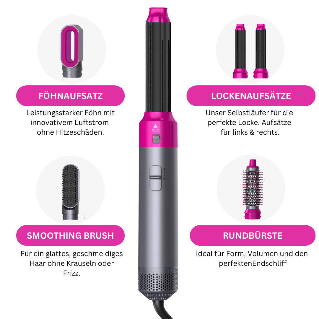 Beauty Air® 5-In-1 Haarstyler – Perfektes Styling Ohne Frizz