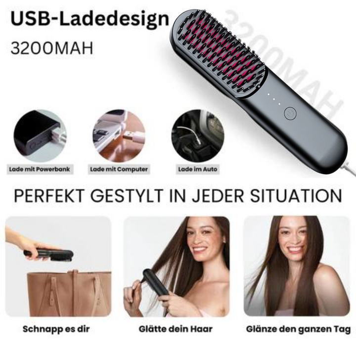 Quick Shine Pro® – Dein 3-In-1 Styler Für Perfektes Haar